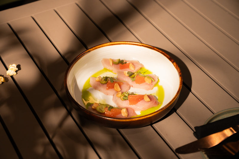 Hamachi Crudo